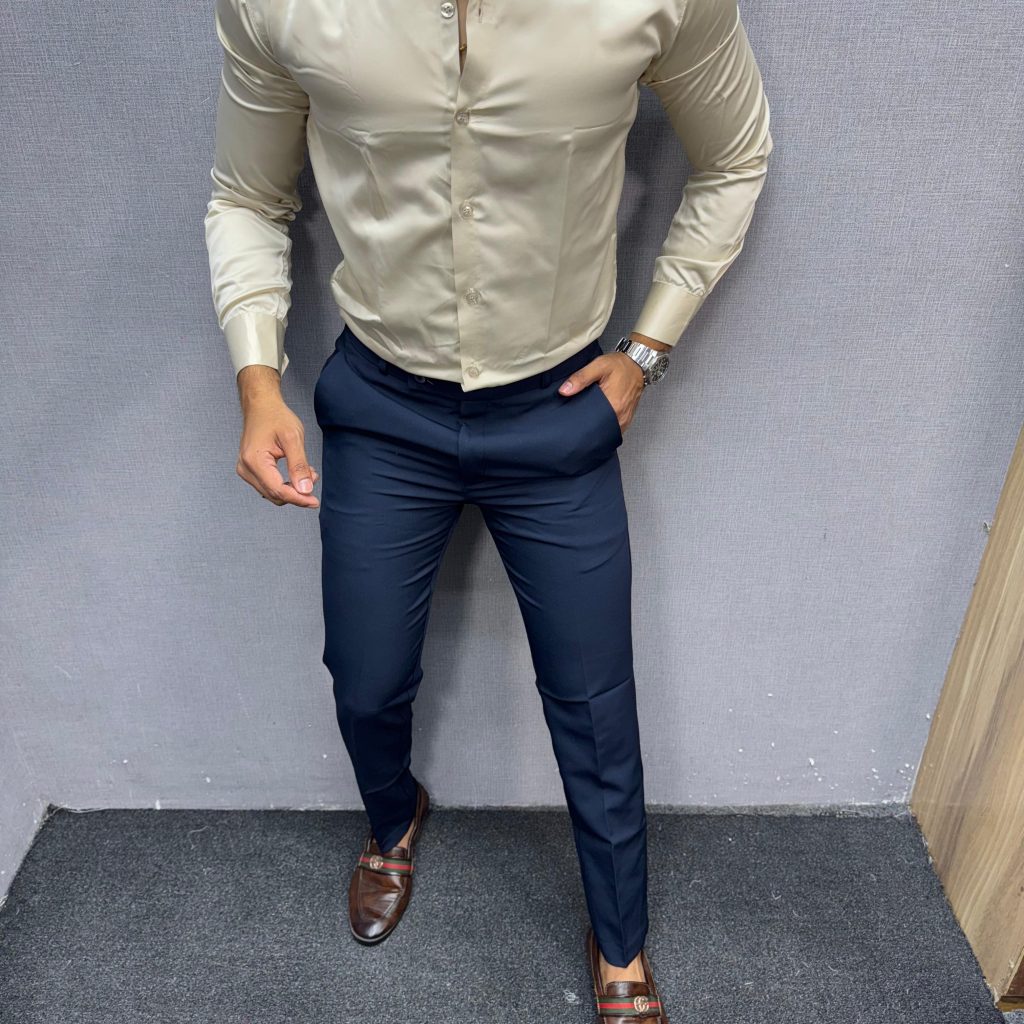 Luxury Solid Satin Shirt